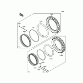 Схема узла: Шины для Kawasaki KLE300 Versys-X 300 ABS