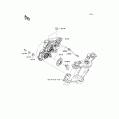 Схема вузла: Headlight(s) для Kawasaki ER650 ER-6N ABS