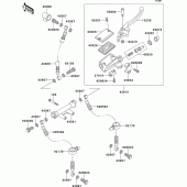 Схема вузла: Front master cylinder(zr550-b2) для Kawasaki ZR550 Zephyr
