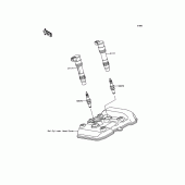 Схема вузла: Ignition System для Kawasaki EX300 Ninja 300