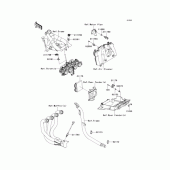 Схема узла: Fuel injection для Kawasaki ZR1200 ZRX1200 DAEG