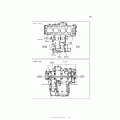 Схема вузла: Болти картера двигуна для Kawasaki ZX1400 Ninja ZX-14R ABS