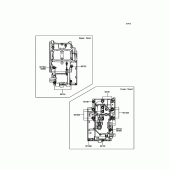 Схема вузла: Болти картера двигуна для Kawasaki EX300 Ninja 300 ABS