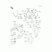 Схема вузла: Cowling lowers(1/2) для Kawasaki ZX900 Ninja ZX-9R