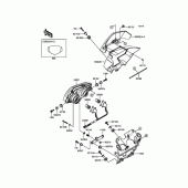 Схема вузла: Фара (Головне світло) для Kawasaki KLX250 D-Tracker X