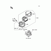 Схема вузла: Meter(s) для Kawasaki ER650 ER-6N