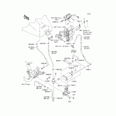 Схема вузла: Fuel evaporative system(ca) для Kawasaki VN1700 Vulcan 1700 Voyager ABS