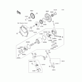 Схема узла: Starter motor для Kawasaki ZX1000 Ninja ZX-10R