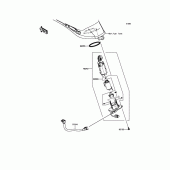 Схема вузла: Паливний насос для Kawasaki EN650 Vulcan S ABS