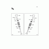 Схема вузла: Клапан для Kawasaki ZR800 Z800