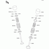 Схема вузла: Клапан для Kawasaki ZR750 ZR-7S