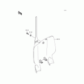 Схема вузла: Аксесуари для Kawasaki KX125