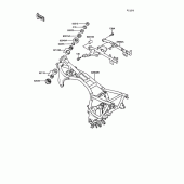 Схема вузла: Рама для Kawasaki ZG1000 1000GTR