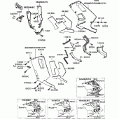 Схема вузла: Cowling lowers(1/2) для Kawasaki ZX1100 ZZ-R1100