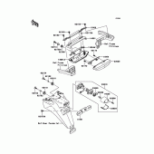 Схема вузла: Taillight(s) для Kawasaki ZG1400 1400GTR ABS