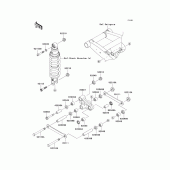 Схема вузла: Suspension для Kawasaki ZR750 Z750