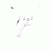 Схема вузла: Stand(s) для Kawasaki KLX300R