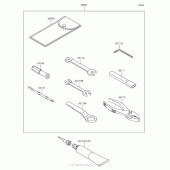 Схема вузла: Інструмент для Kawasaki KLZ1000 Versys 1000 LT