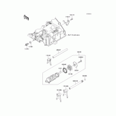 Схема вузла: Копірний вал & Вилки (LES/LESA) для Kawasaki EX250 Ninja 250
