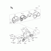 Схема вузла: Meter(s) для Kawasaki ZG1400 Concours 14 ABS