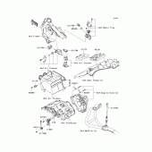 Схема вузла: Fuel injection для Kawasaki EX250 Ninja 250R