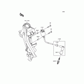 Схема вузла: Ignition System для Kawasaki KLX125 KLX125