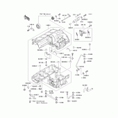 Схема узла: Картер двигателя для Kawasaki ZX1100 Ninja ZX-11