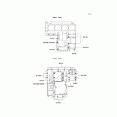 Схема вузла: Болти картера двигуна для Kawasaki ZG1000 Concours