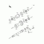 Схема вузла: Balancer для Kawasaki ZR1100 Zephyr 1100