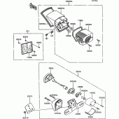Схема вузла: Taillight(s) для Kawasaki VN750 VN750 Twin