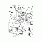 Схема вузла: Паливний бак для Kawasaki ZX1000 Ninja ZX-10R