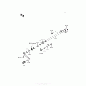 Схема вузла: Перемикач передач для Kawasaki ZX1400 Ninja ZX-14R ABS