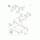 Схема вузла: Перемикач передач для Kawasaki ZG1200 Voyager XII