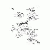 Схема вузла: Side Covers/Chain Cover для Kawasaki ER300 Z300