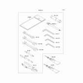 Схема вузла: Owners tools для Kawasaki VN1500 VN1500 Classic Tourer