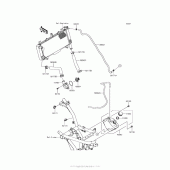 Схема вузла: Water Pipe для Kawasaki EX650 Ninja 650
