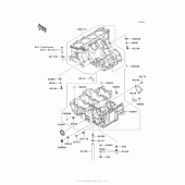 Схема вузла: Картер двигуна для Kawasaki ZX1400 Ninja ZX-14R