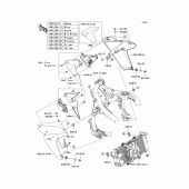 Схема вузла: Shroud для Kawasaki ER650 ER-6N ABS