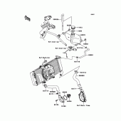 Схема вузла: Water Pipe для Kawasaki KLE650 Versys 650 ABS