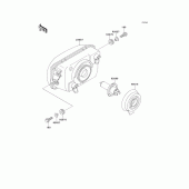 Схема вузла: Headlight(s) для Kawasaki EX250 Ninja 250