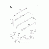 Схема узла: Тросики для Kawasaki VN1500 Vulcan 1500 Classic