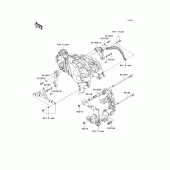 Схема вузла: Кріплення двигуна для Kawasaki ZG1400 Concours 14 ABS