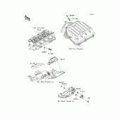 Схема узла: Fuel injection для Kawasaki ZX600 Ninja ZX-6R