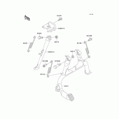 Схема вузла: Stand(s) для Kawasaki ZX1100 Ninja ZX-11