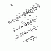 Схема вузла: Balancer для Kawasaki ZG1000 1000GTR