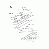 Схема узла: Клапанная крышка для Kawasaki ZX1000 Ninja ZX-10R