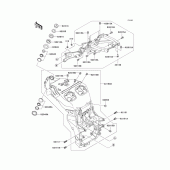 Схема узла: Рама для Kawasaki ZX1200 Ninja ZX-12R