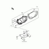 Схема вузла: Meter(s) для Kawasaki ZR800 Z800