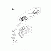Схема вузла: Meter(S) для Kawasaki EX300 Ninja 300