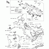Схема узла: Электрооборудование для Kawasaki EX250 Ninja 250R